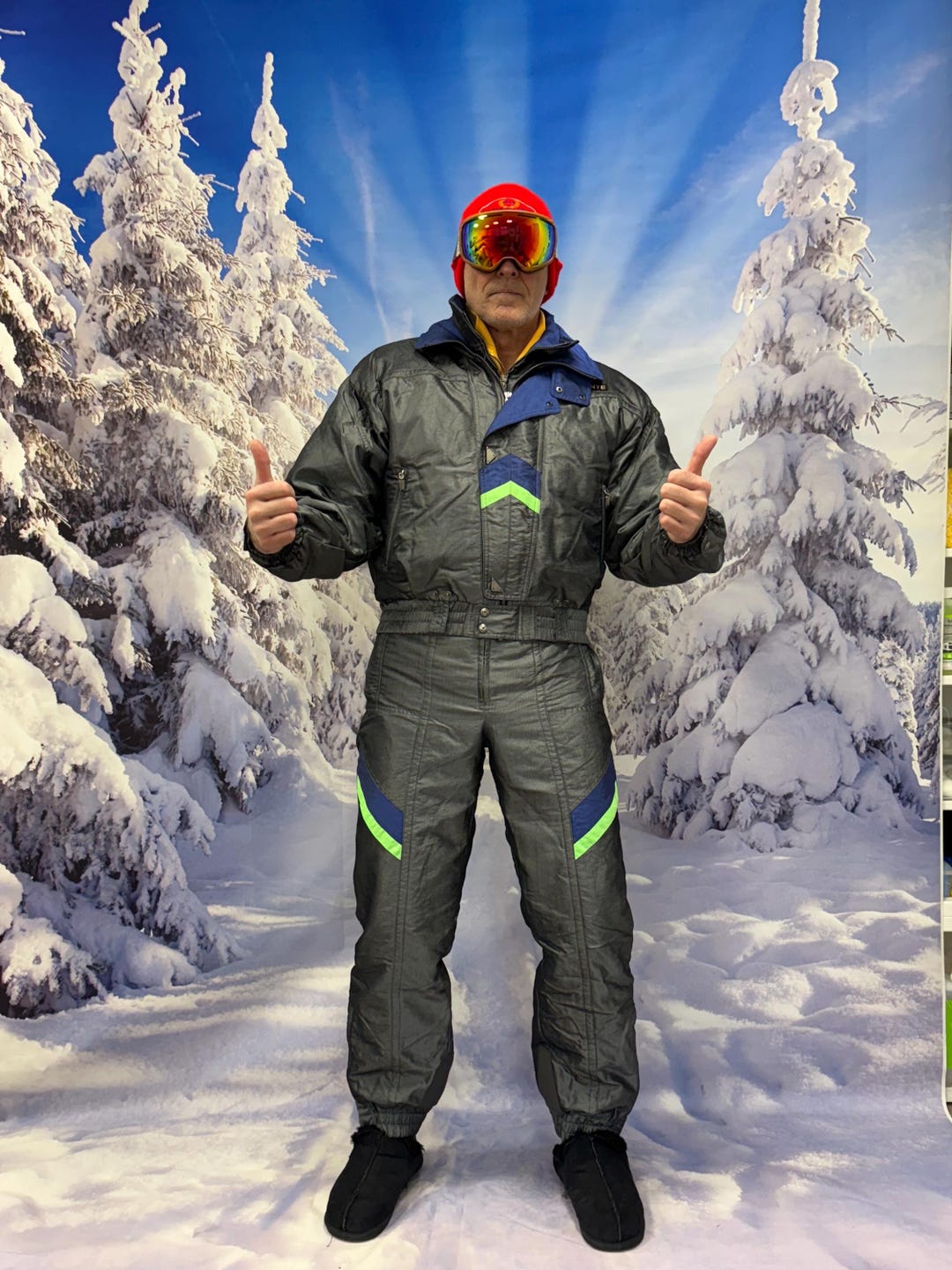 2ピースヴィンテージスキースーツデサント - Etsy 日本