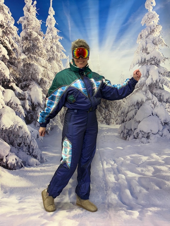 fantastisch vintage skipak Ellesse dames/heren sci ski