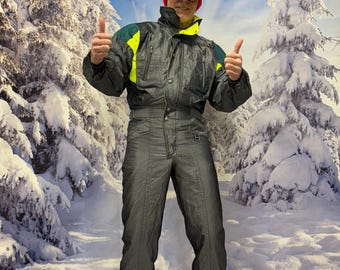 Vintage Retro 80s 90s Bogner Ski Suit Skisuit Snowsuit Wear