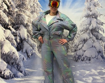 Vintage Ski Suit Silvy - Etsy