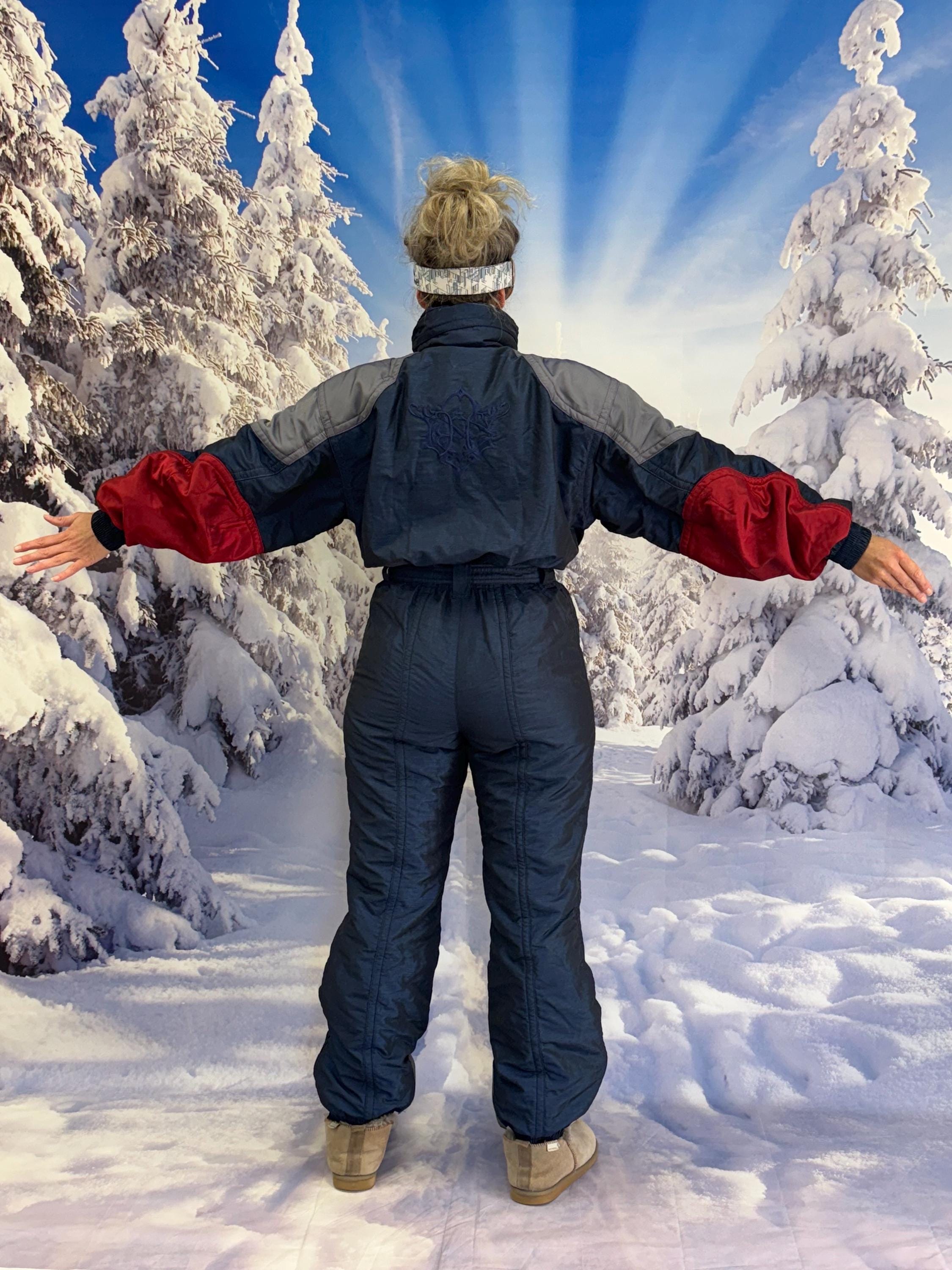 Beautiful Vintage Ski Suit Descente - Etsy