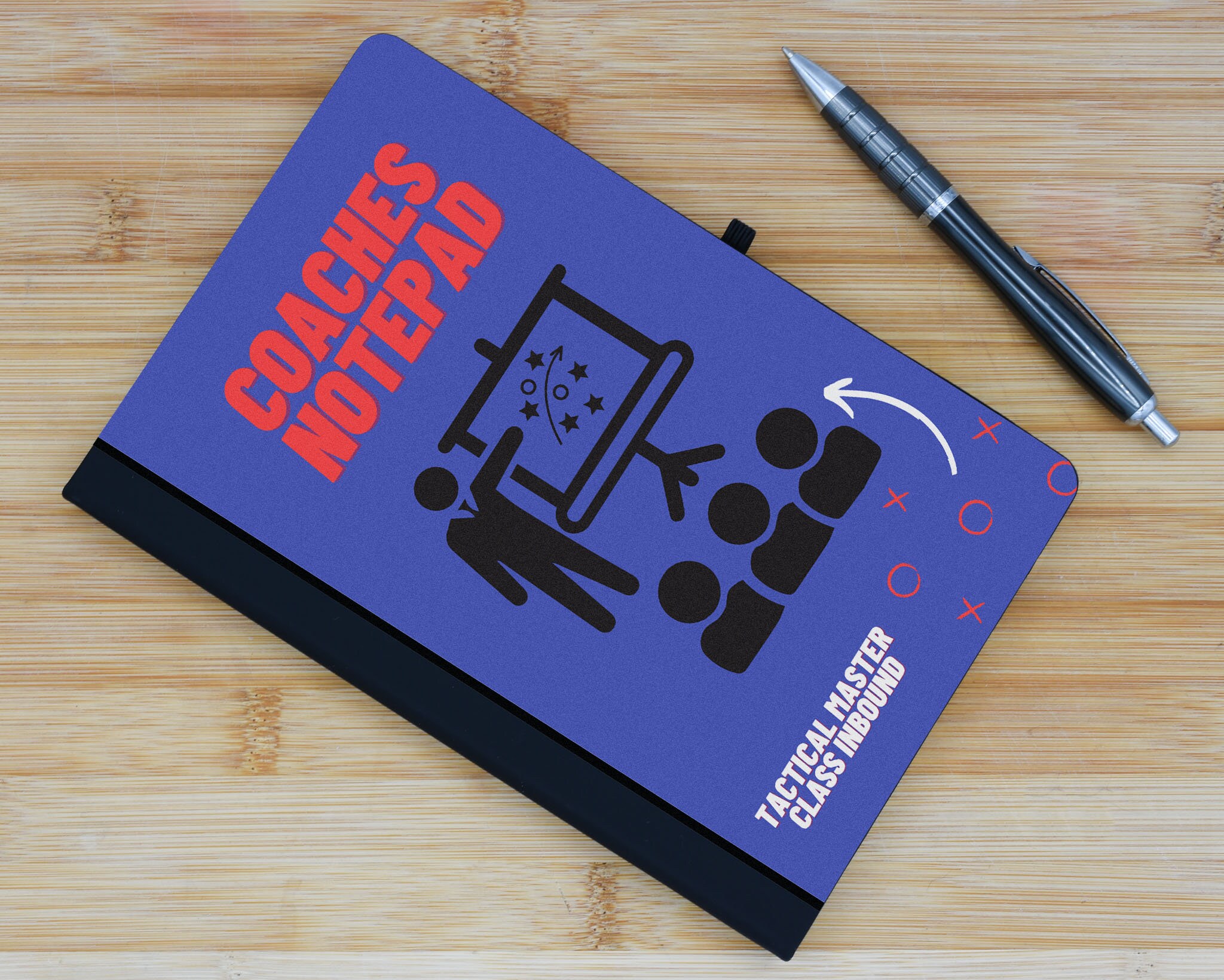 Coaches Notepad Tactical Master Class Inbound - A5 Sized Lined Paper ...