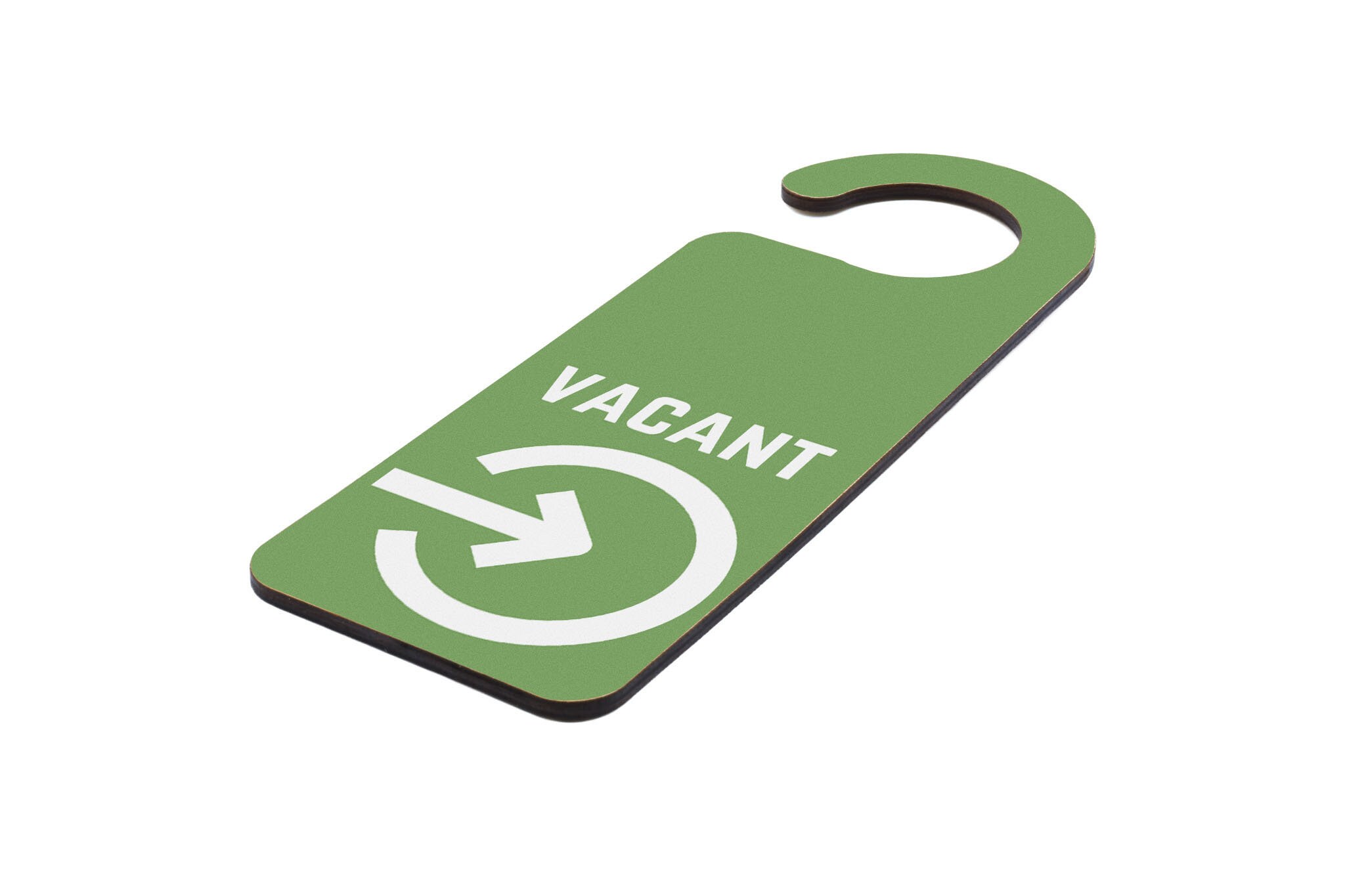 Vacant Professional Plywood Door Handle Hanger Ideal Work Office Sign ...
