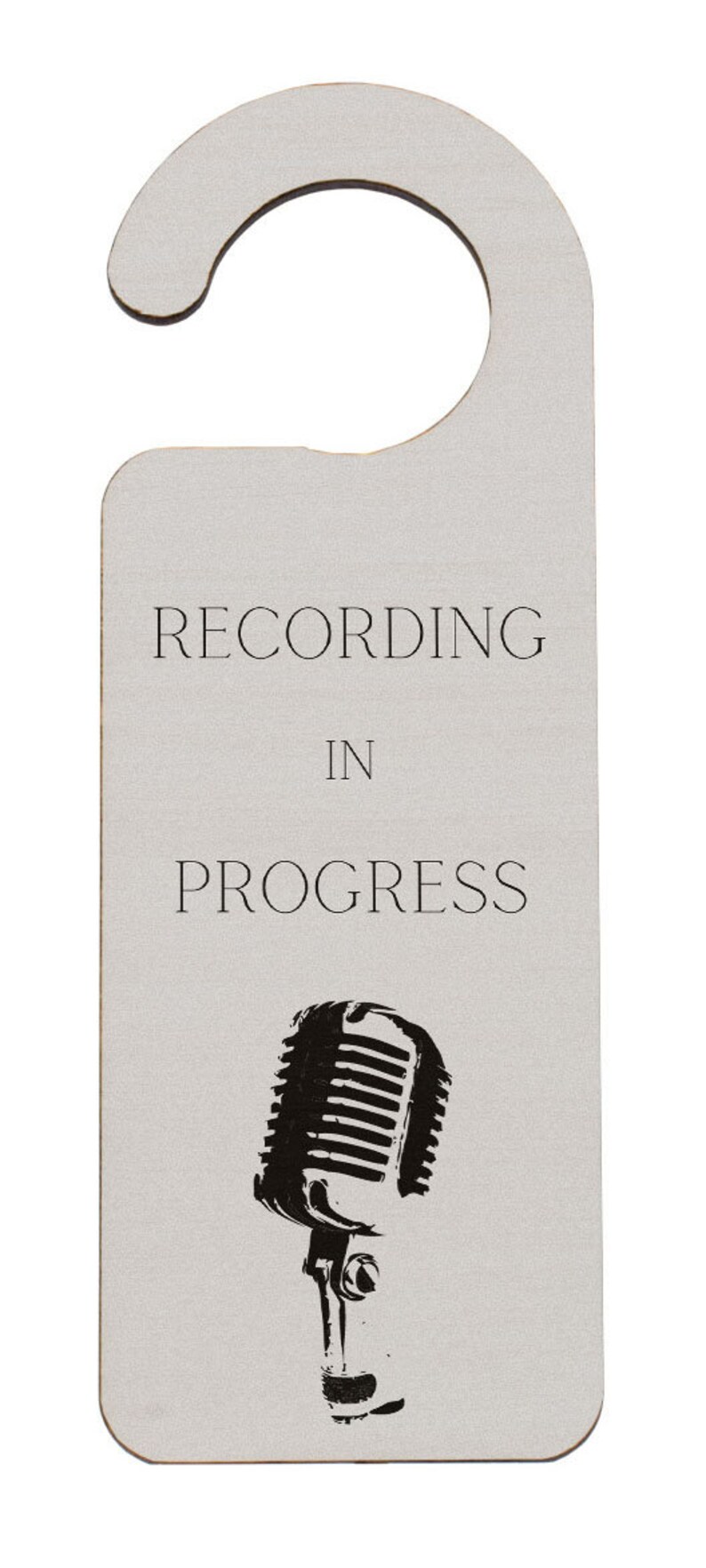 Recording in Progress – Professional Plywood Door Handle Hanger – Idea ...
