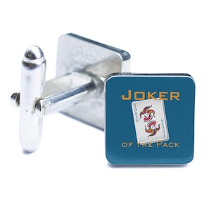 Gemelli stampati UV Joker of the Pack (cuff-ds24-jokerrg)