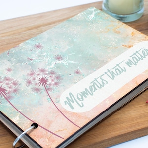 Cherished Memories Keepsake Book: Dandelion Theme Memory Collection