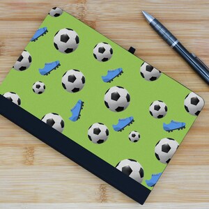 Football Fun Kid&#39;s Journal: Soccer Boots Design Notebook for Sports Fan - 100 Pages, UV Printed Colourful Cover (note-ds23-footballnoterg)