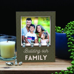 Building Our Family - Family Plywood Ornament – Create Your Own Family Combination with 7 People Set (inpolo-ds23-builfamily)
