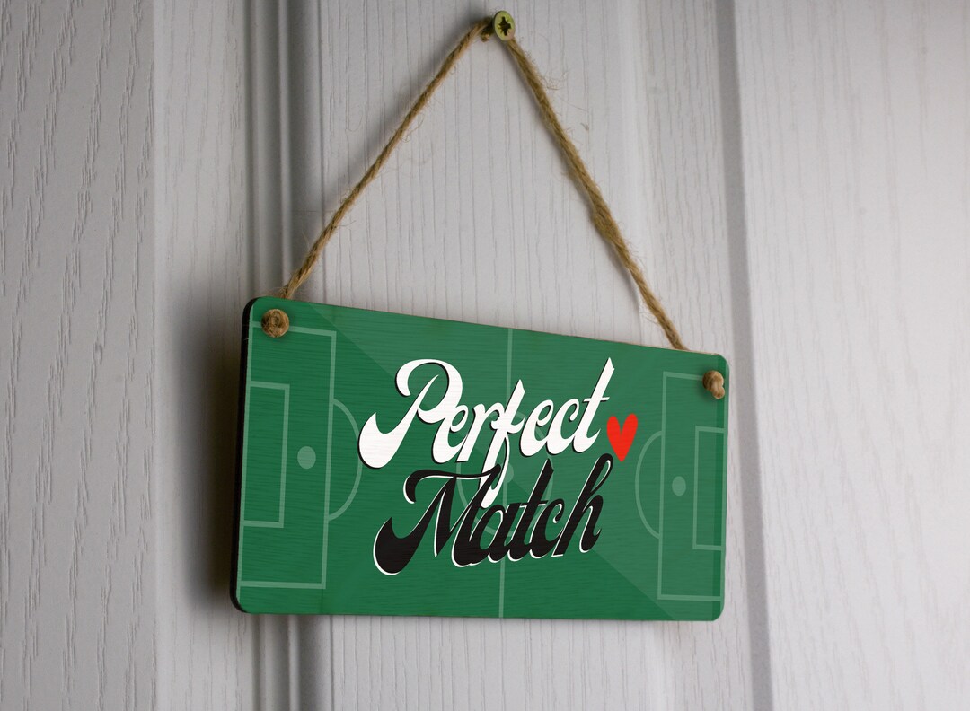 Boys Football Hanging Sign – Perfect Match for Bedroom, Modern Design ...