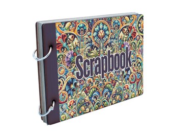 値下げMade in U.S.A. catalog & Scrapbook Eclectic Vintage Mosaic Tapestry Scrapbook (scrap-kf24