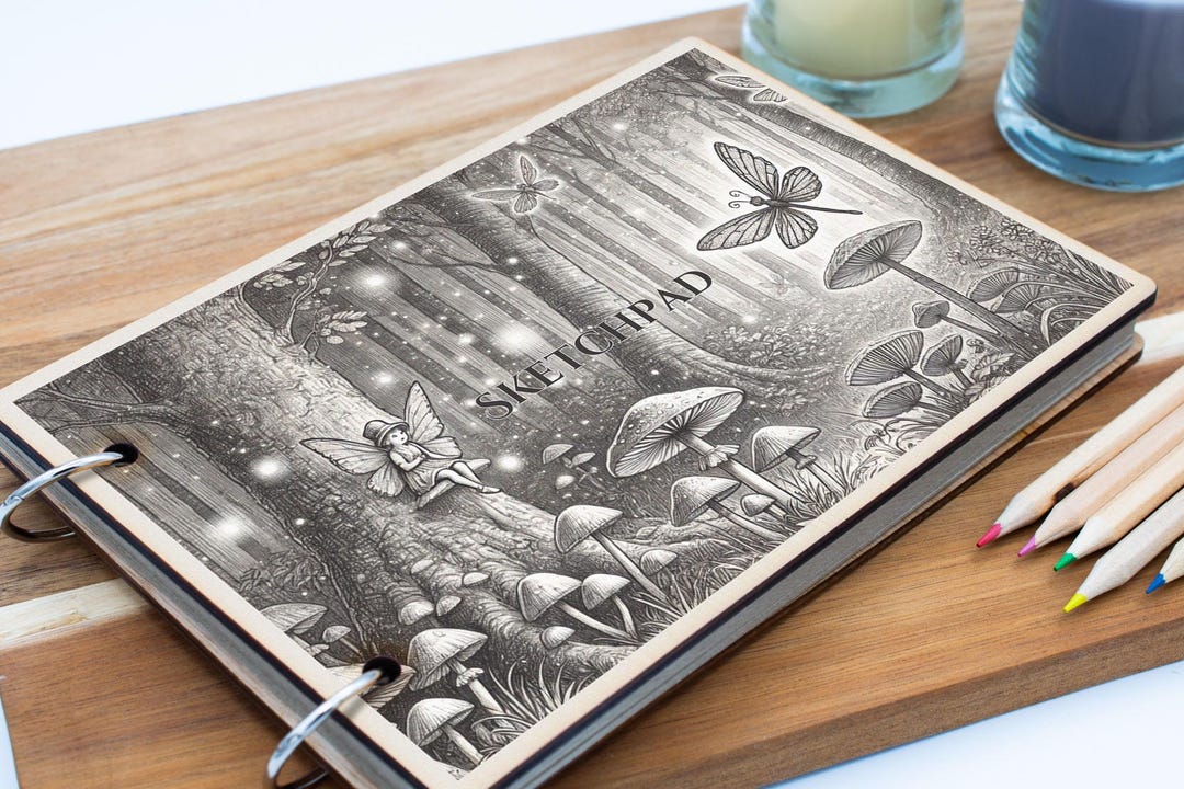 Tale Design Enchanted Tales Sketchpad: Fairy Tale Design in Mystical Forest (scrap ...