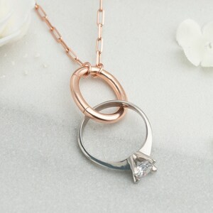 Collana per fedi nuziali Etsy Italia