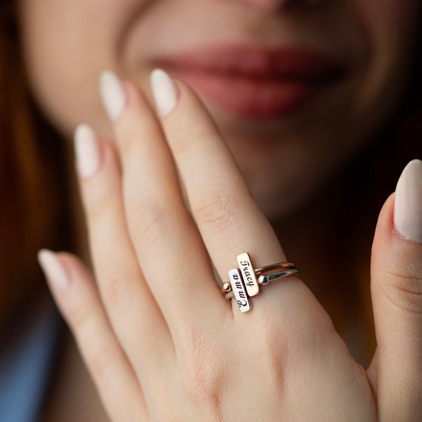 Best Friend Promise Rings - Etsy