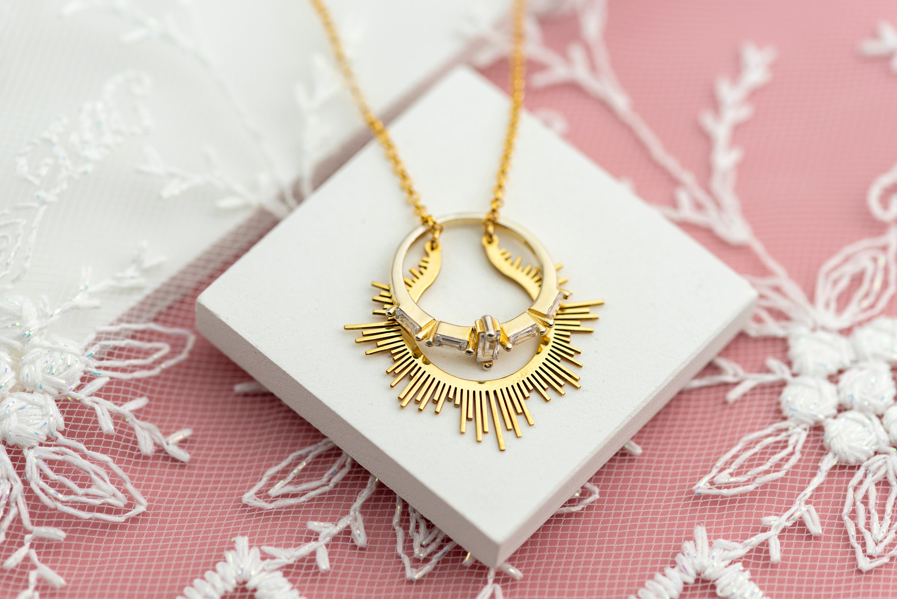 Widows Ring Holder Necklace