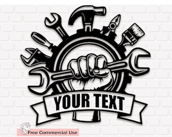 Repair Tools Svg, Repair Tools Png, Repair Svg, Mechanic Png, Handyman Svg, Mechanic Svg, Instant Download, Cricut, Silhouette, Sublimation