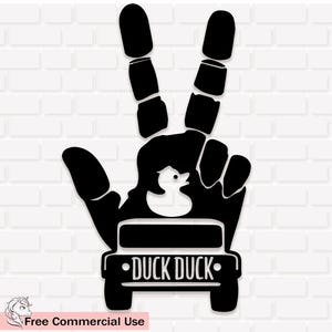 Jeep Duck Wave SVG: Clipart fuoristrada (download immediato)