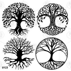 Tree Of Life SVG Bundle: Family Reunion Tree Clipart (Digital Download)