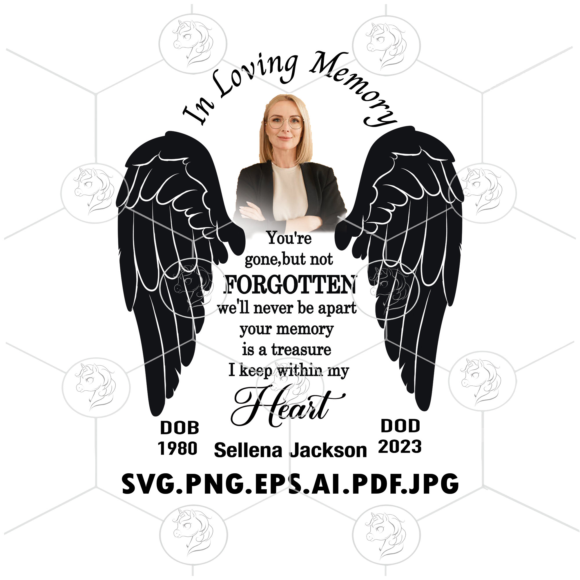 You're Gone but Not Svg Memorial Svg Memorial Etsy