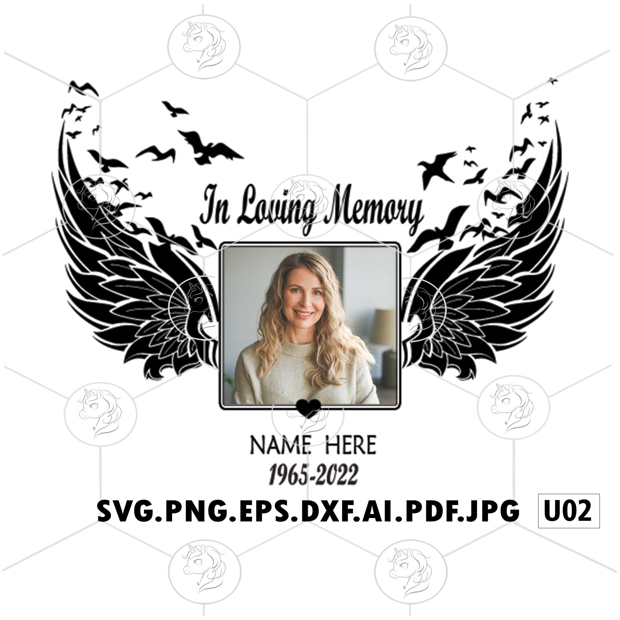Rest in Peace Svg/eps/png/dxf/jpg/pdf Rip Svgpeace Dove 