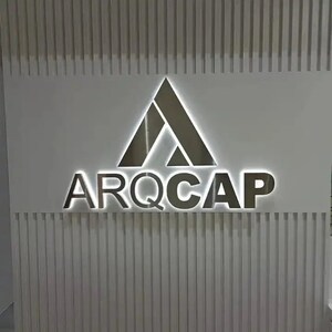 Custom Backlit Sign Backlit Business Sign Laser cut Sign Metal Sign Outdoor Business Sign Wall Logo Sign 3D Logo Custom Sign 画像 2