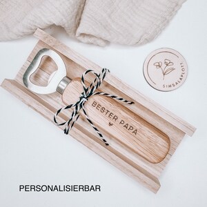 Best Dad • Bottle opener • personalizable • Gift idea • Father's Day