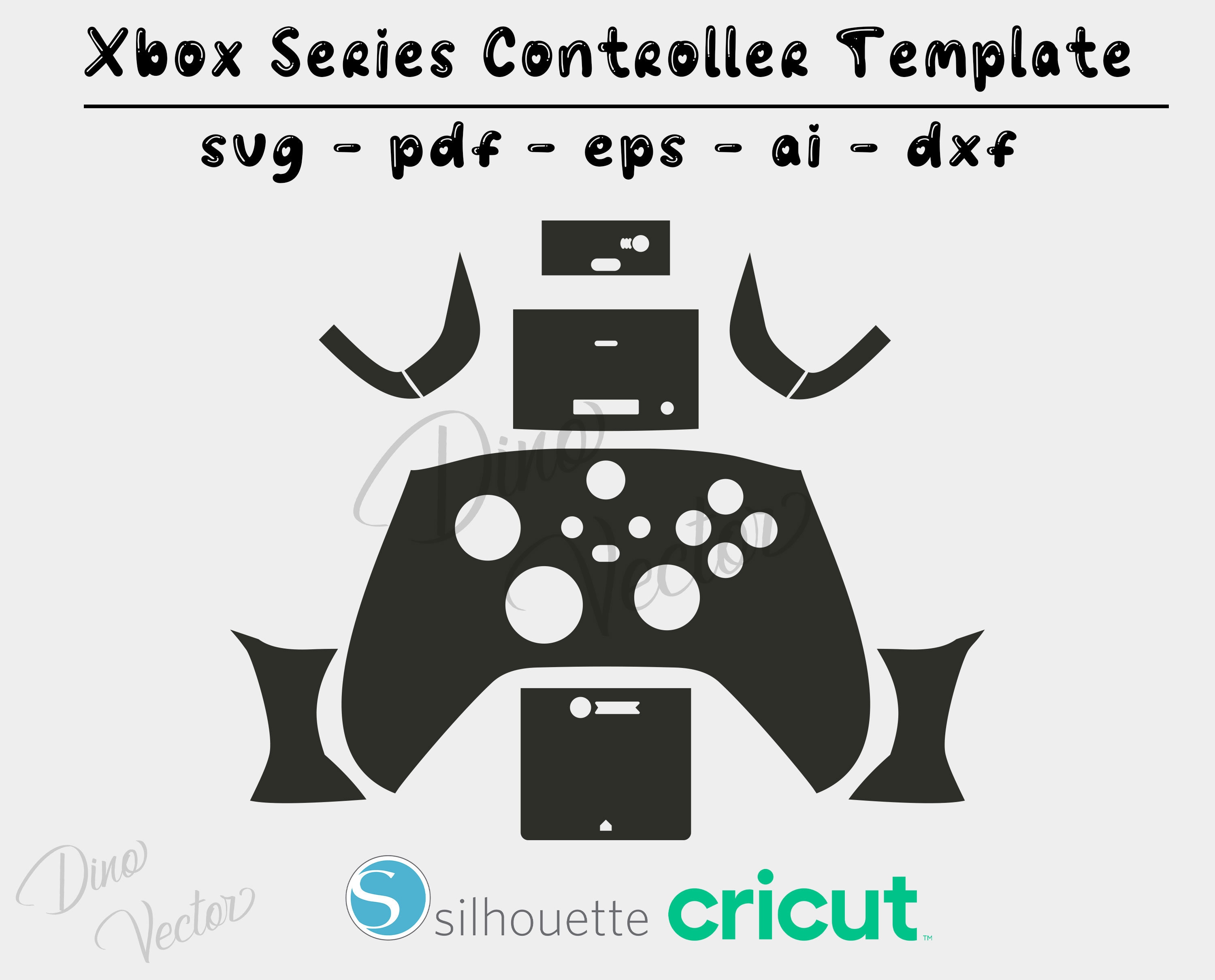 xbox controller skin template