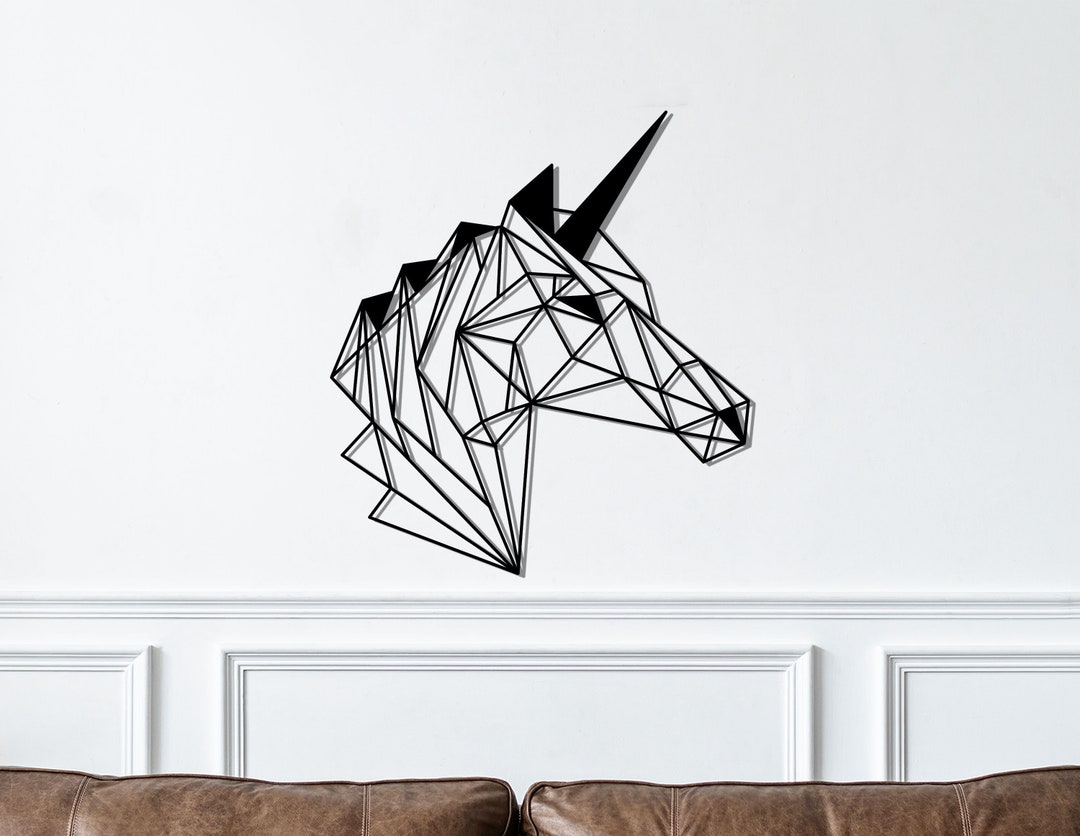 Pferd Metall Wanddeko - Rostoptik Wandbehang 30x19,5cm