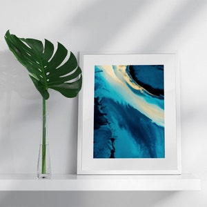 Ocean Tones | Modern Artwork | Art for your home | Contemporary Art