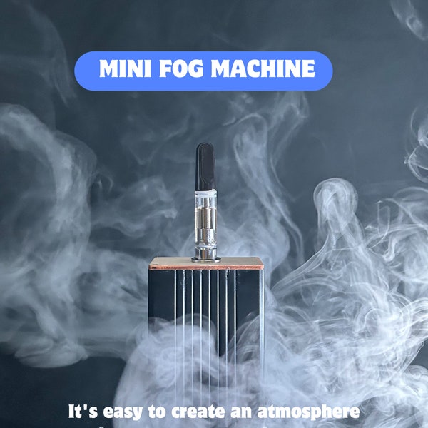 mini fog machine, smoke machine for photography, outdoor events, parties, stage effects