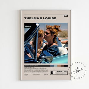 Thelma And Louise Movie Romance Lovers Best Friend Wall Art Home - POSTER  20x30