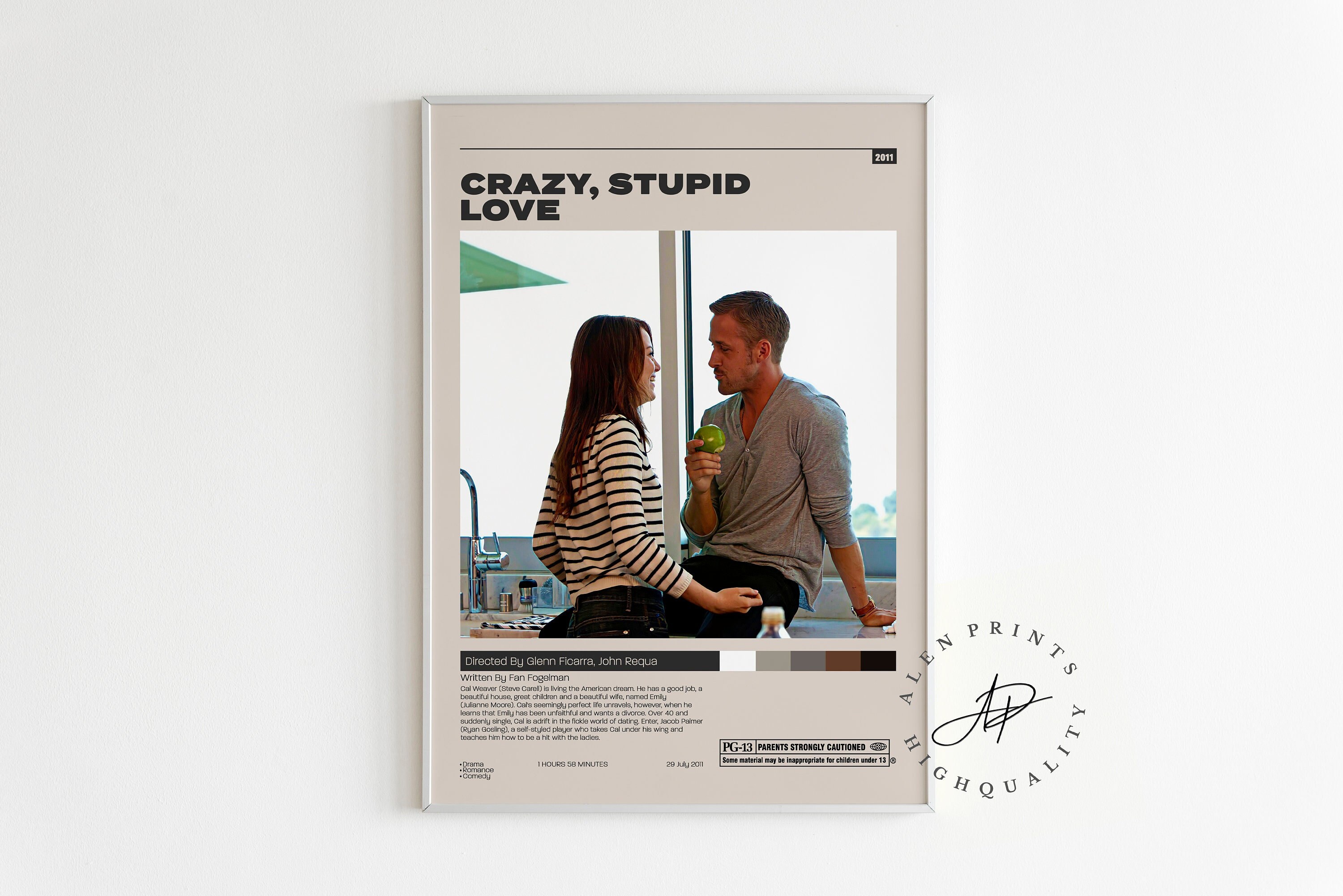 Crazy, Stupid, Love. (Blu-ray, 2011) for sale online