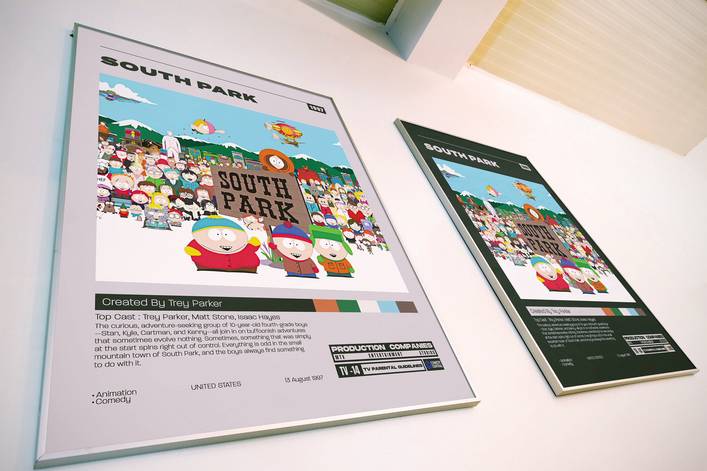 South Park Poster, TV Show Poster, TV Prints, Wall Art, Home Decor, TV ...