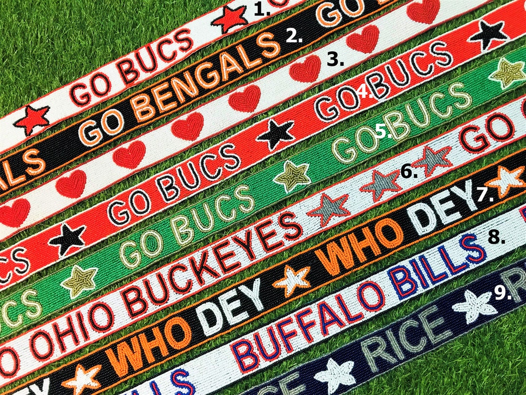 Beaded Purse Strap, Gameday Clear Bag Strap, Crossbody Strap, Guitar