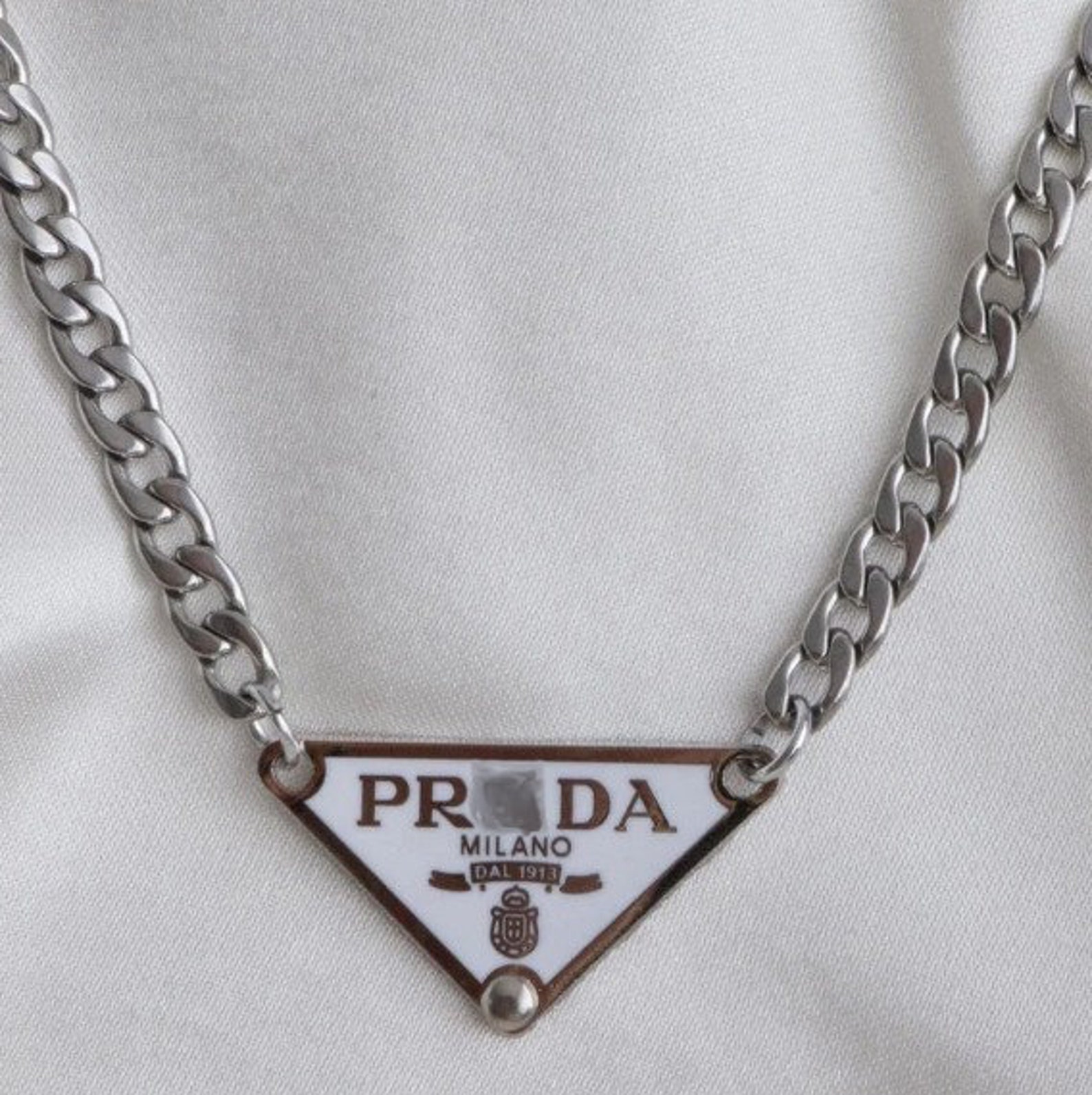 SALE Prada Necklace Original Etsy