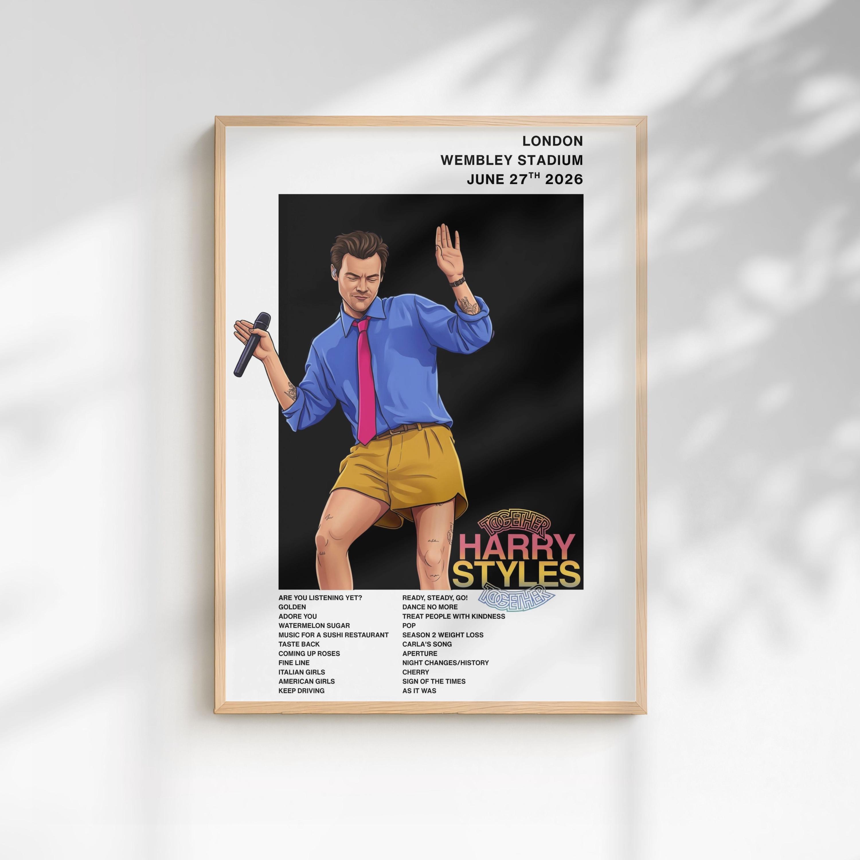 Harry styles poster - Etsy 日本