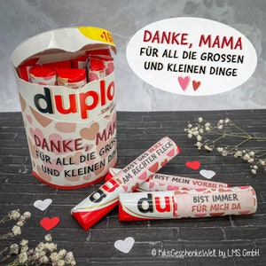 Duplo banderoles mom para download, Duplo caixa de presente, presente pessoal mamãe, mãe, mamãe, aniversário, Natal, Dia das Mães