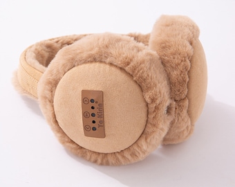 Bluetooth-Enabled Fashion Plush Warm Earmuffs