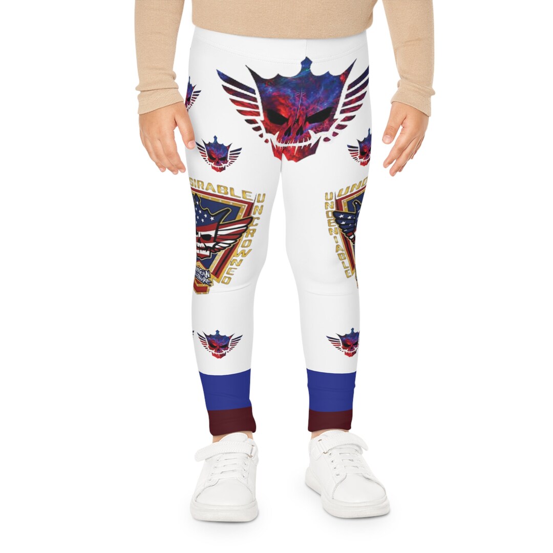Small Kids Wrestling Leggings Cody Rhodes Nightmare Leggings Wrestling Cosplay Costume Halloween