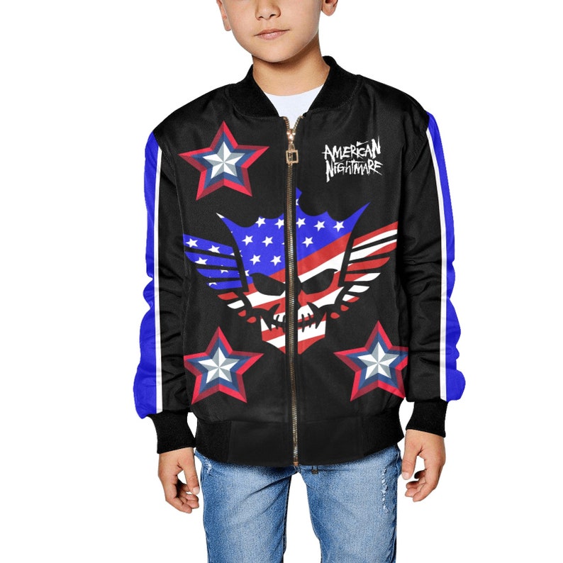 Kids Cody Rhodes Bomber Style Jacket Perfect Gift Dress up Etsy