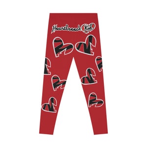 Women's Valentines Day Tights Leggings Sweet Heart Queen of Hearts