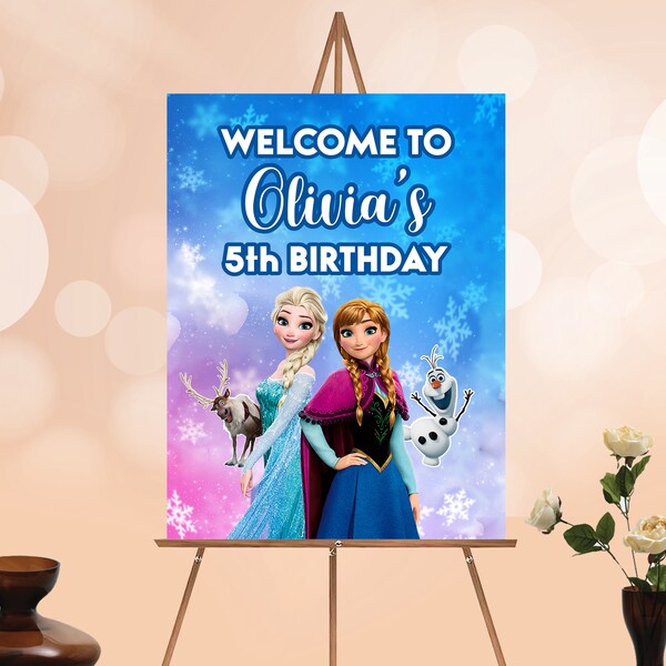 Frozen Party Decor - Etsy