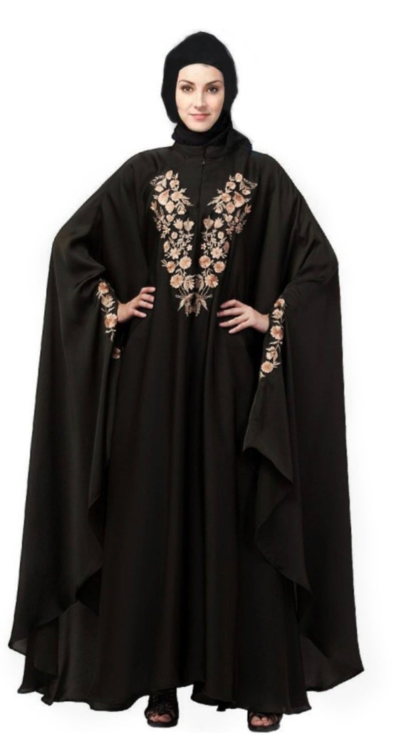Thread top work abaya
