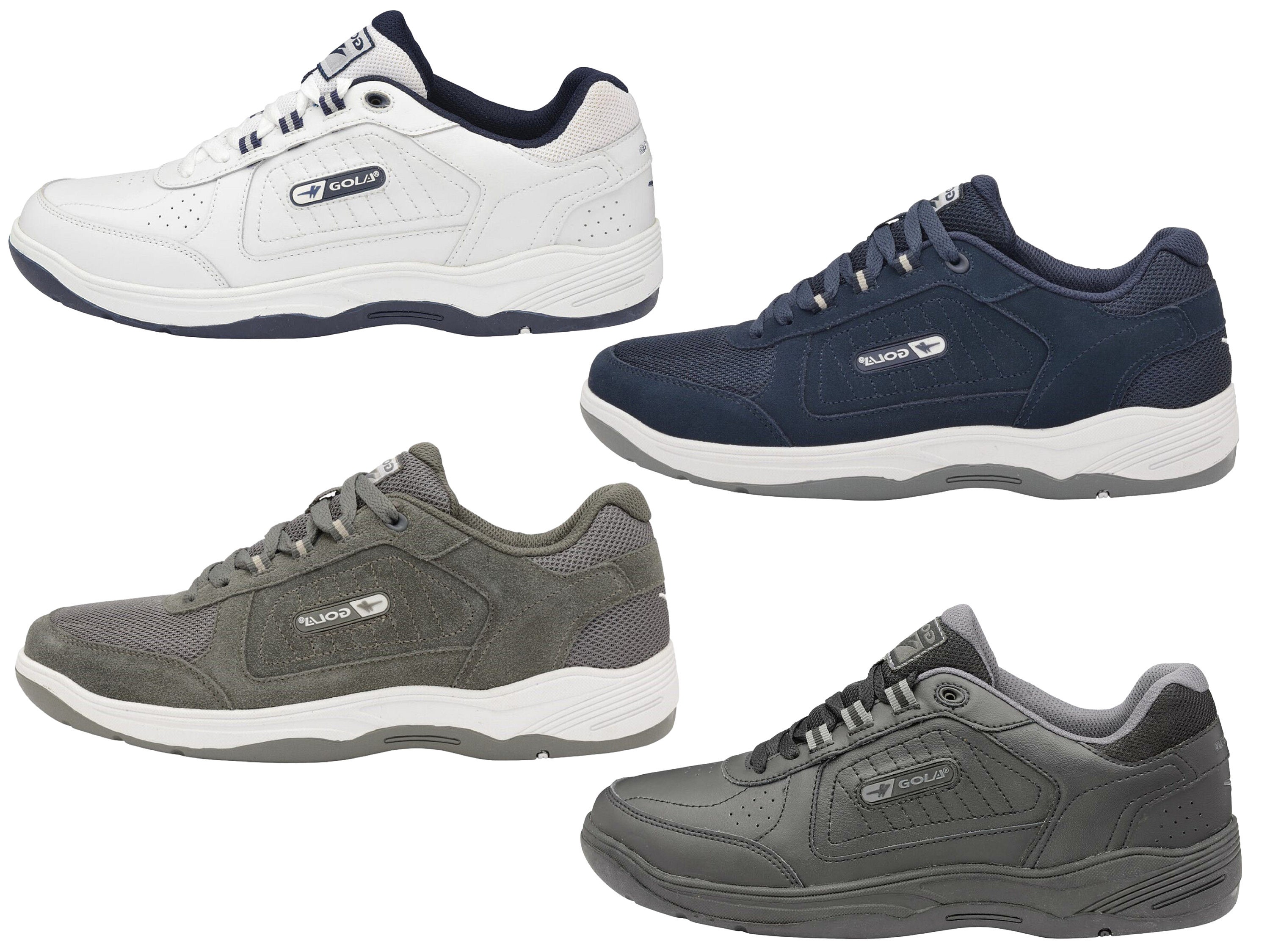 Gola belmont lace hotsell trainers wide fit