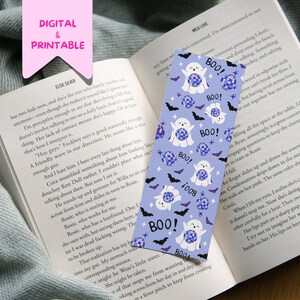 Halloween Ghost Bookmark: Spooky Disco Party (Digital Download)