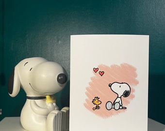 Snoopy A6 Karte