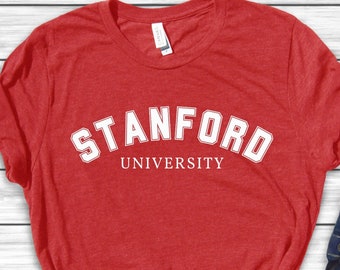 Stanford University Shirt Custom Text College Tee Personalized College Program Nursing School EST Date