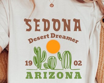 Sedona Arizona Graphic Tee: Southwest Desert Vacation Shirt