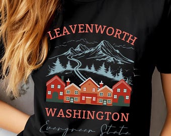 Leavenworth Washington Shirt: Bavarian Holiday Town Tee