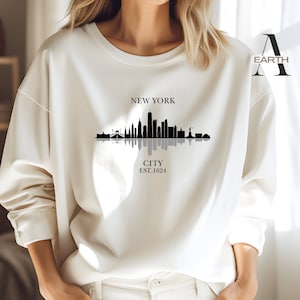 Empire State Building Sweatshirt: NYC Travel Souvenir