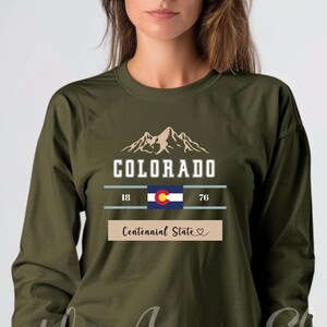 Colorado  Sweatshirt Rocky Mountain National Park Outfit Breckenridge Sweater